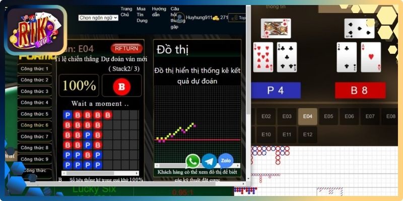 Phần mềm dự đoán Baccarat giúp tăng tỷ lệ chính xác