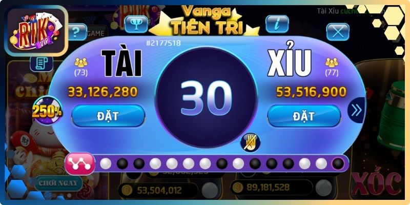 Tổng quan tựa game xanh chín Tài Xỉu Rikvip